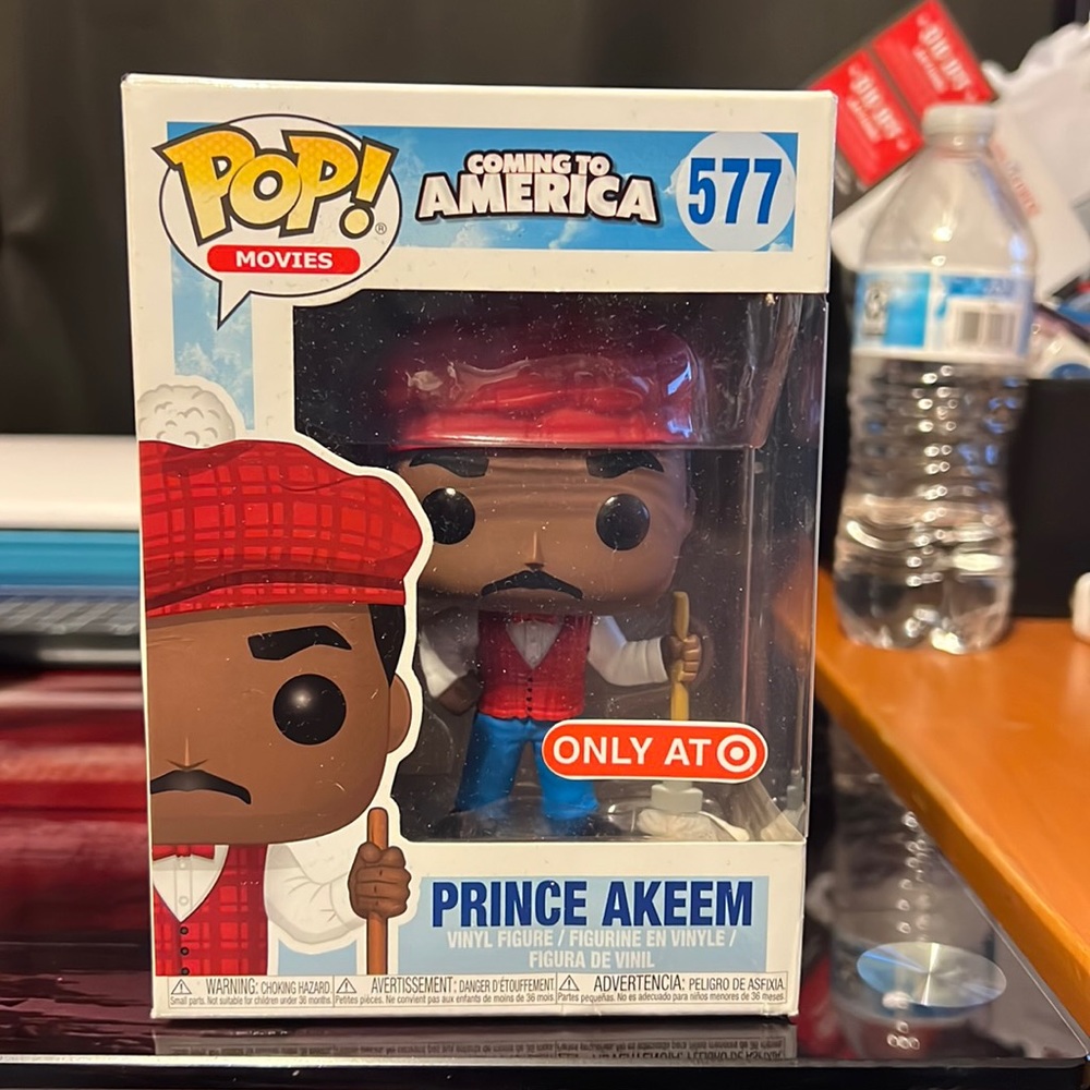 Funko Pop Coming to America Prince Akeem #577 and was only available at Target